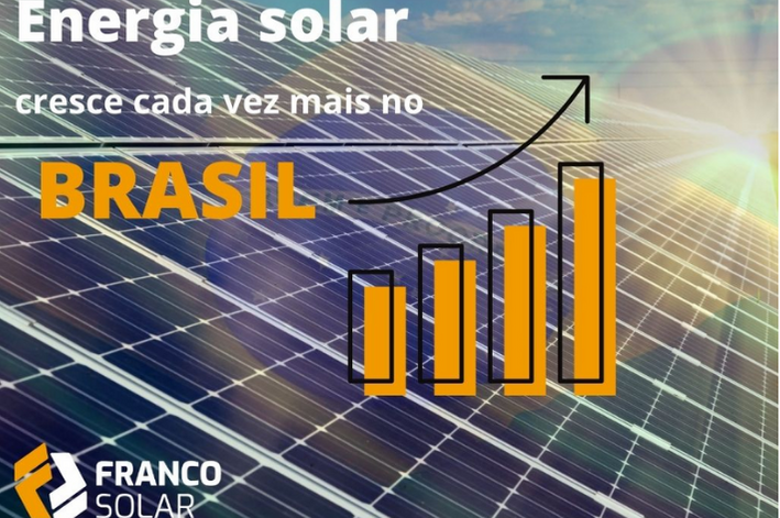 ENERGIA SOLAR CRESCE CADA VEZ MAIS NO MERCADO BRASILEIRO 