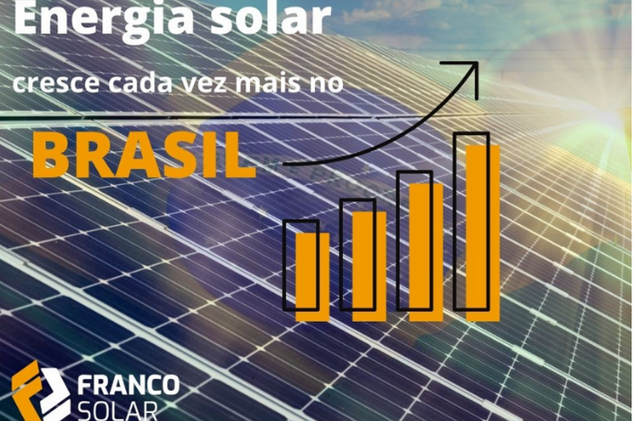 Franco Solar - ENERGIA SOLAR CRESCE CADA VEZ MAIS NO MERCADO BRASILEIRO