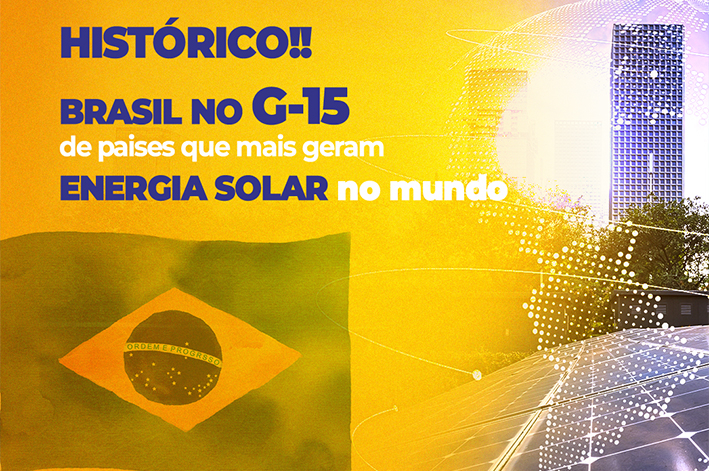 O BRASIL NO G-15 EM PRODUÇAO DE ENERGIA SOLAR